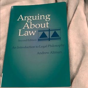 Arguing About Law Book